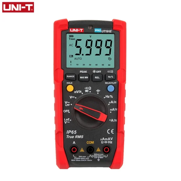 UNI-T UT191E UT191T المهنية الرقمية المتعدد وحدة صحيح RMS ACV التيار المتناوب تيار مستمر الجهد الحالي متر مكثف المقاوم تستر