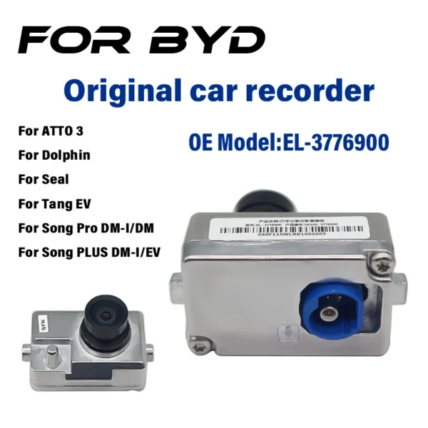كاميرا داش كام أصلية للسيارة مع نظام ADAS وGPS لسيارات BYD Dolphin Seal Act 3 Atto 3 Yuan Song Tang EV، ملحقات السيارة، رقم القطعة EL-3776900