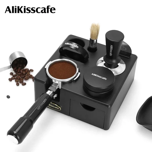AliKisscafe محطة دك القهوة Portafialter حامل 51 مللي متر 54 مللي متر 57 58 مللي متر ل Delonghi Breville اسبريسو ملحق أدوات باريستا