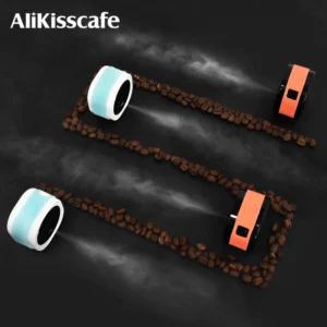 بخاخ حبوب القهوة الكهربائي، كوب توزيع الحبوب، صينية رش، بخاخ مضاد للكهرباء الساكنة، أدوات للباريستا، ملحقات ماكينة الإسبريسو