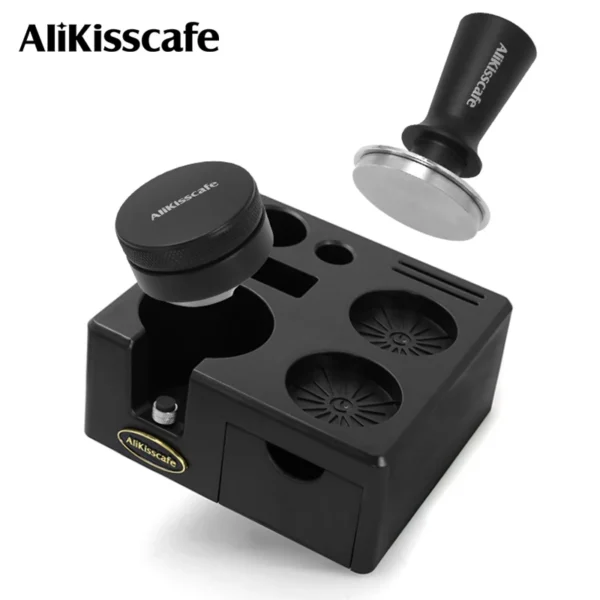 محطة دك القهوة 51 مللي متر 54 مللي متر 58 مللي متر حامل Portafialter حامل حصيرة ل Delonghi Breville E61 إسبرسو اكسسوارات أدوات باريستا