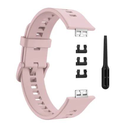 سيليكون الفرقة لساعة هواوي صالح 1 حزام Smartwatch اكسسوارات استبدال سوار المعصم كوريا هواوي ساعة صالح 2021 حزام