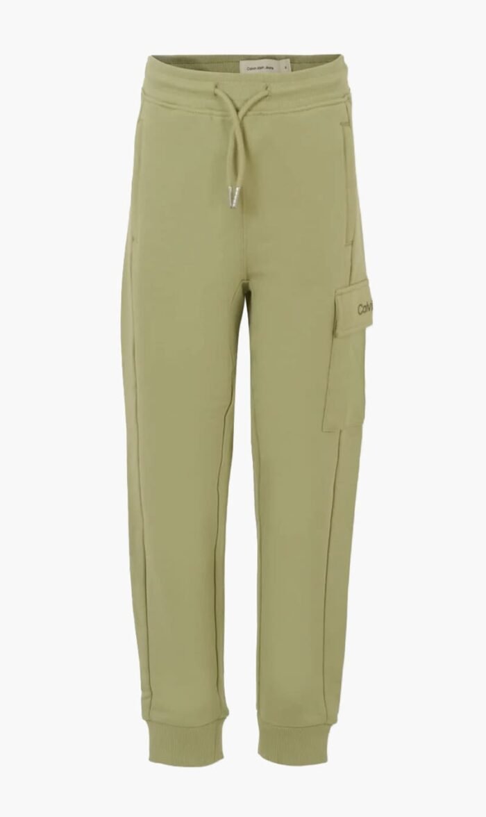 كالفن كلاين أخضر Logo Trousers for للأولاد