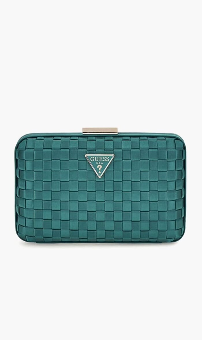 جس أخضر Twiller Woven Clutch for للنساء