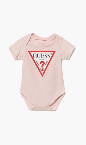 جس وردي Logo Bodysuit for للبنات