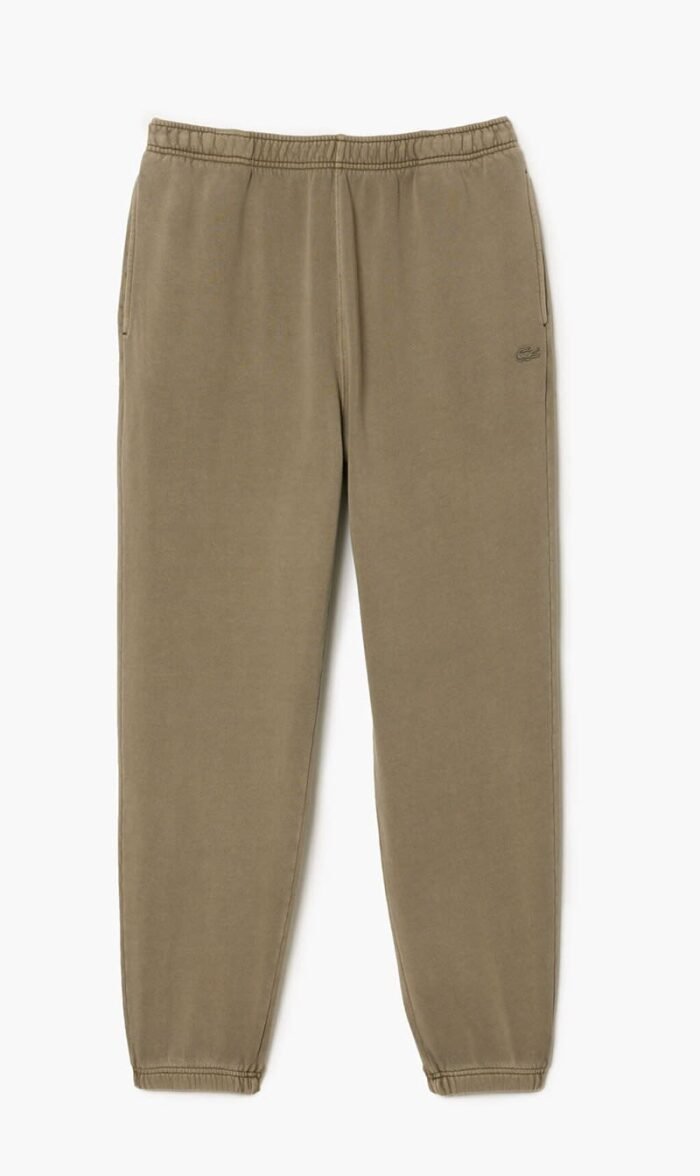 لاكوست أخضر Fleece Cotton Jogger Track Pants for للرجال