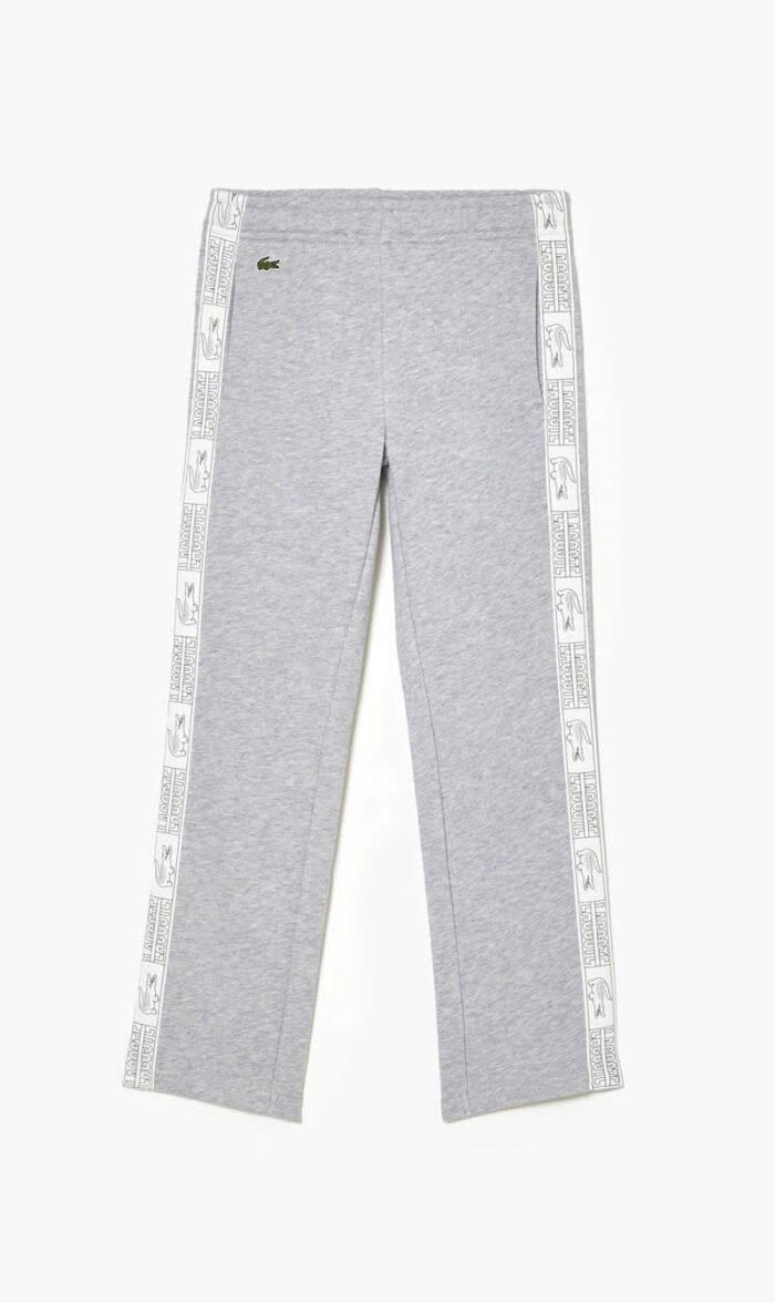 لاكوست رمادي Fleece Cotton Track Pants for للأولاد