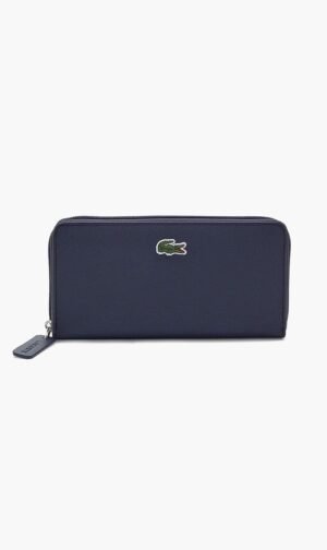 لاكوست أزرق Concept Large Zip Up Billfold Wallet for للنساء