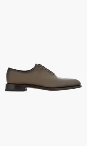 فيراغامو أخضر Tramezza Oxford Shoes for للرجال