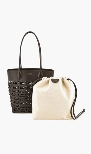 فيراغامو بني Gancini Tote Bag for للنساء