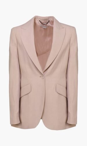 ستيلا مكارتني أصفر Linen Jacket for للنساء