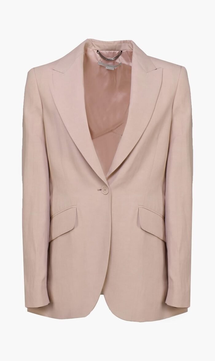 ستيلا مكارتني أصفر Linen Jacket for للنساء