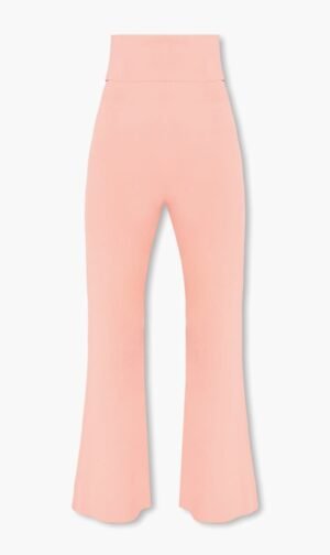 ستيلا مكارتني وردي High-rise Trousers for للنساء