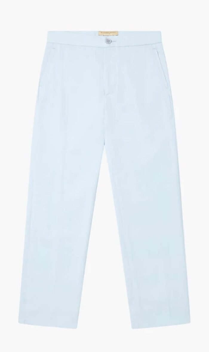 ستيلا مكارتني أزرق Logo Lining Tailored Trousers for للأولاد