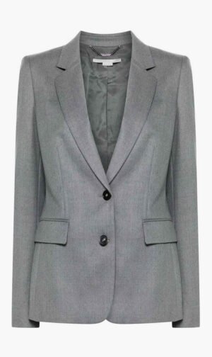 ستيلا مكارتني رمادي Iconic Blazer for للنساء