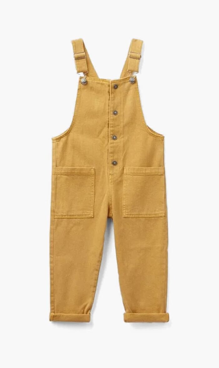 يونايتد كولورز أوف بينيتون بيج Denim Overall for للأولاد
