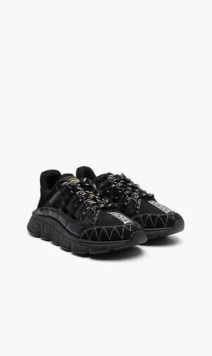 فيرساتشي أسود Trigreca Sneakers for للأولاد
