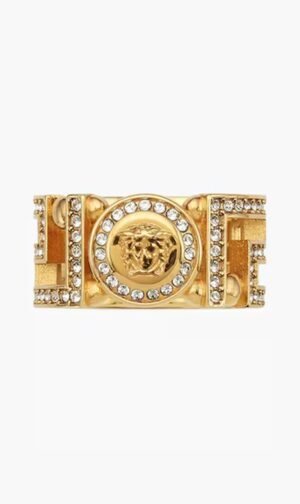فيرساتشي ذهبي Greca Ring for للنساء