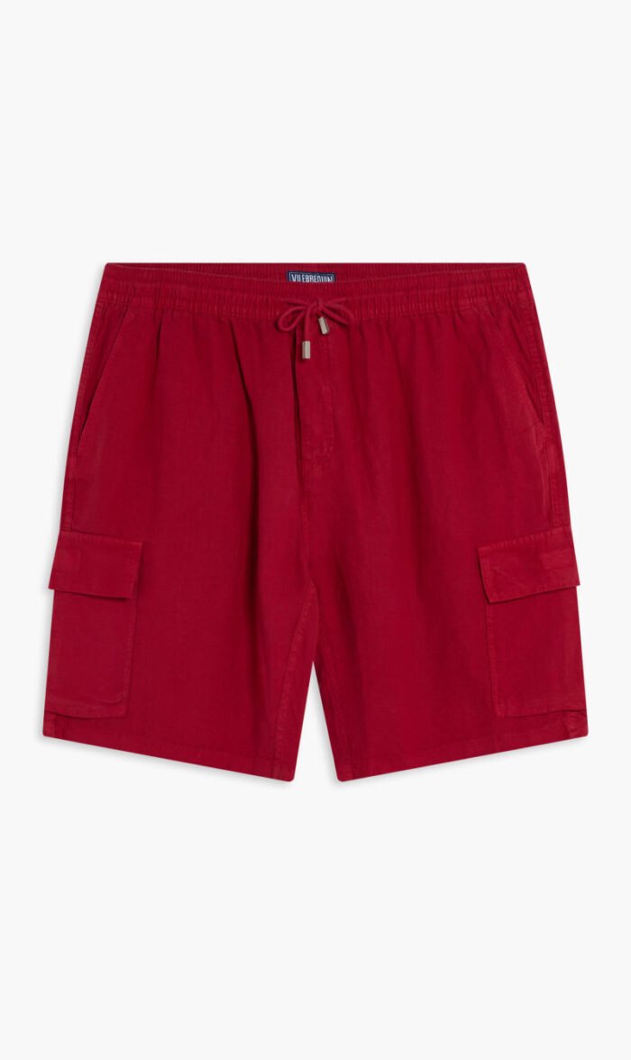 فيلبروكان أحمر Solid Shorts for للرجال