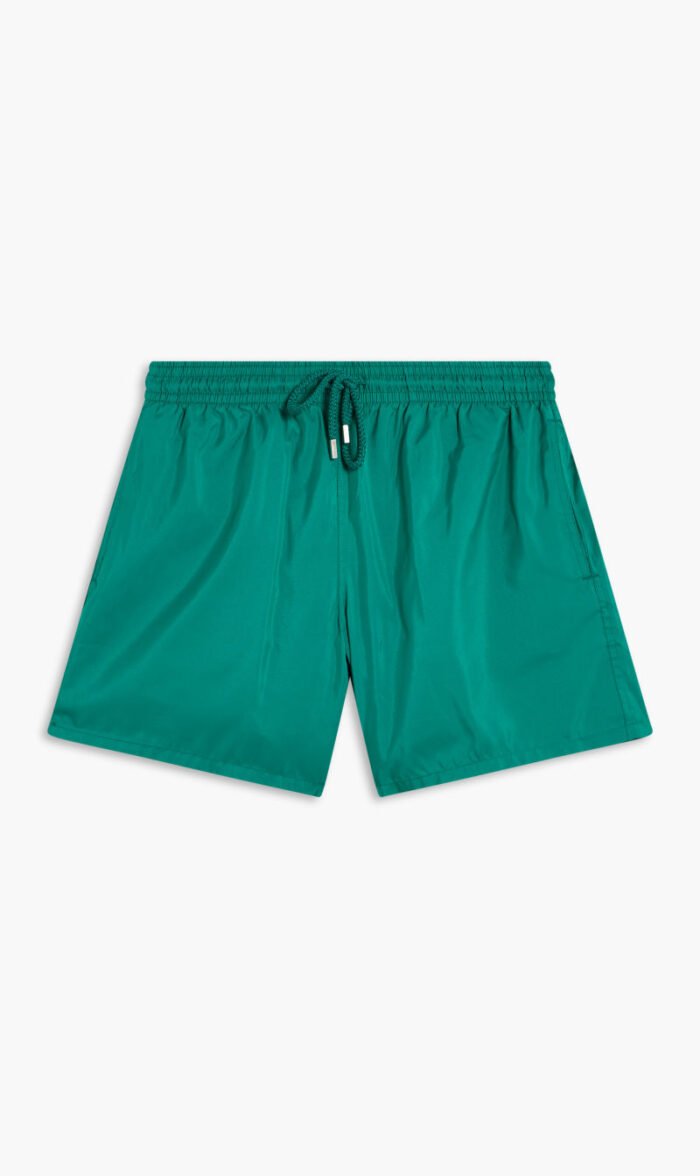 فيلبروكان أخضر Solid Elasticated Shorts for للرجال