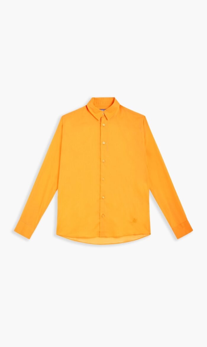 فيلبروكان وردي Solid Plain Shirts for للرجال