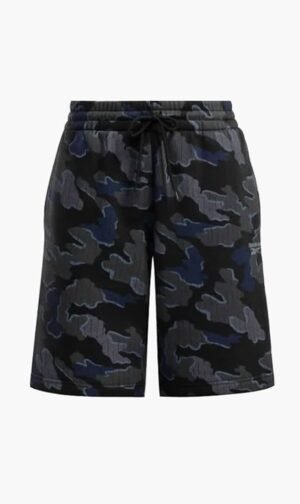 ريبوك أسود Camouflage Shorts for للرجال