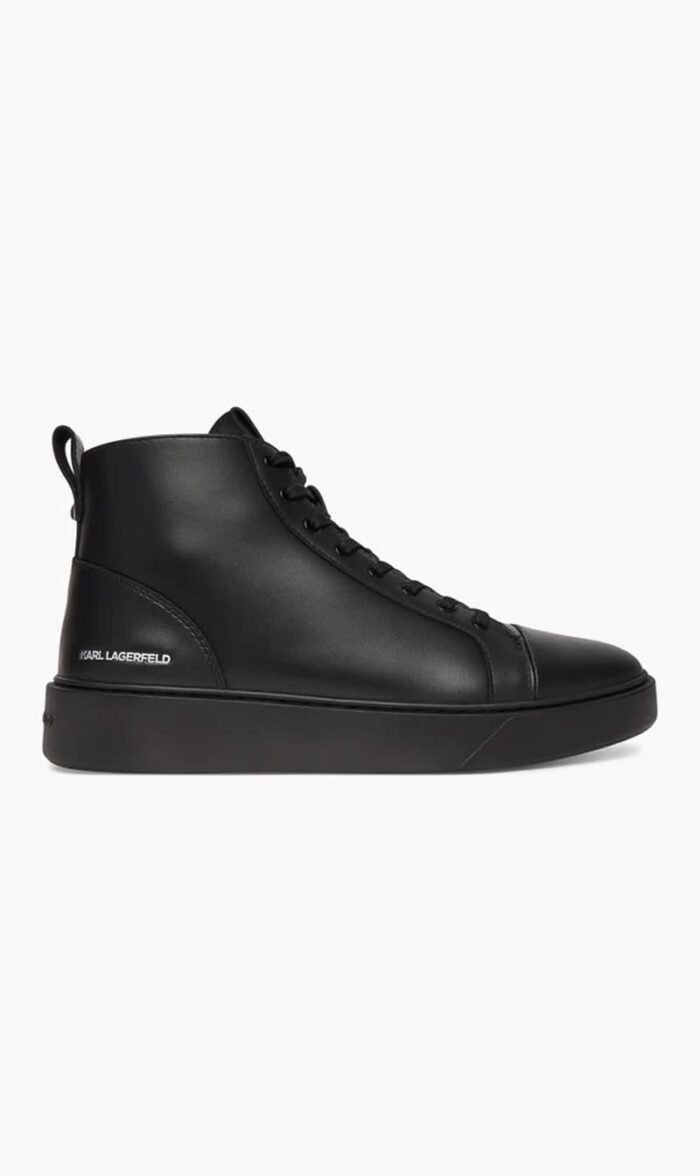 كارل لاغرفيلد أسود Flint Boots for للرجال