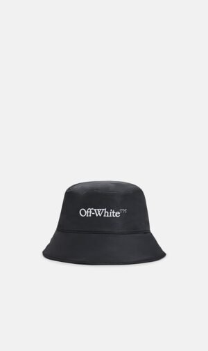 أوف وايت أسود Bksh Bucket Hat Nyl Black White for للرجال