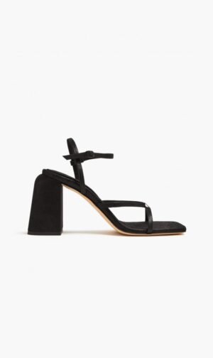 دير فرنسيس أسود Cleo Sandals for للنساء
