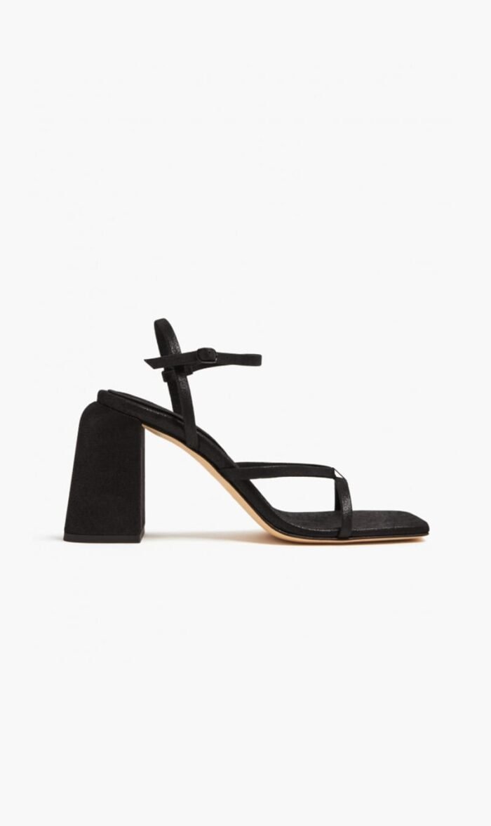 دير فرنسيس أسود Cleo Sandals for للنساء
