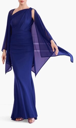 تالبوت رونهوف أزرق Poncho Stretch Stole for للنساء