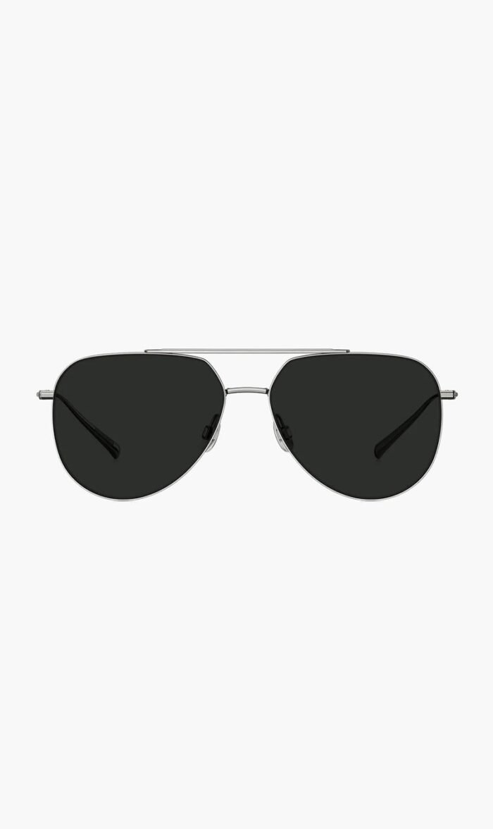 بولون فضي Pilot Sunglasses for للرجال