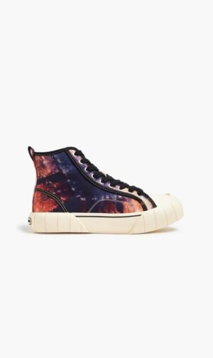 جود نيوز أرجواني Bagel Hightop Sneakers for للنساء