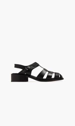 فيليو أسود Pecheur Sandals for للرجال