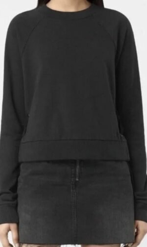 سويتي بيتي أسود After Class Crop Sweatshirt for للنساء