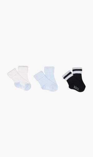 بوس أزرق Socks 3 for للنساء والرجال