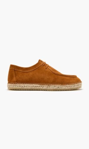 فريسكوبول كاريوكا بني Rodolfo Suede Espadrilles for للرجال