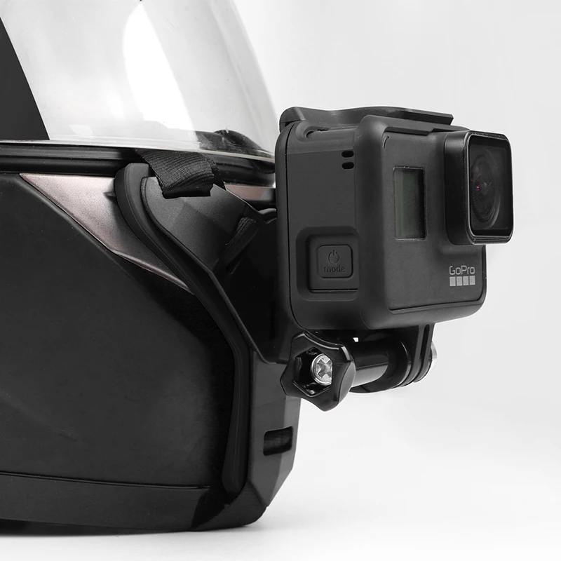 دراجة نارية خوذة حامل هاتف جبل حامل ل GoPro بطل 12 10 9 8 7 عمل الرياضة حامل كاميرا دراجة نارية كاميرا الملحقات