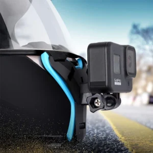 خوذة حزام جبل ل Gopro بطل 11 10 9 8 7 6 5 4 3 دراجة نارية يي عمل الرياضة منصب الكاميرا حامل الوجه الكامل الملحقات
