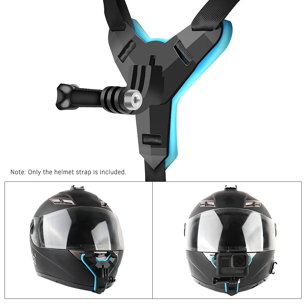 دراجة نارية خوذة حامل هاتف جبل حامل ل GoPro بطل 12 10 9 8 7 عمل الرياضة حامل كاميرا دراجة نارية كاميرا الملحقات