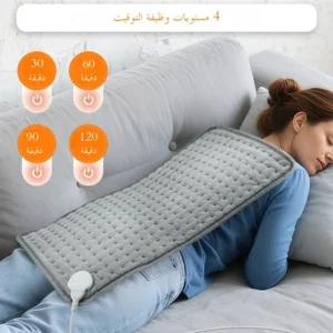 30*60 سنتيمتر منصات التدفئة الكهربائية لظهر الرقبة الكتف المنزل مكتب قابل للغسل شتاء دافئ بطانية 4 الموقت 9 التحكم في درجة الحرارة