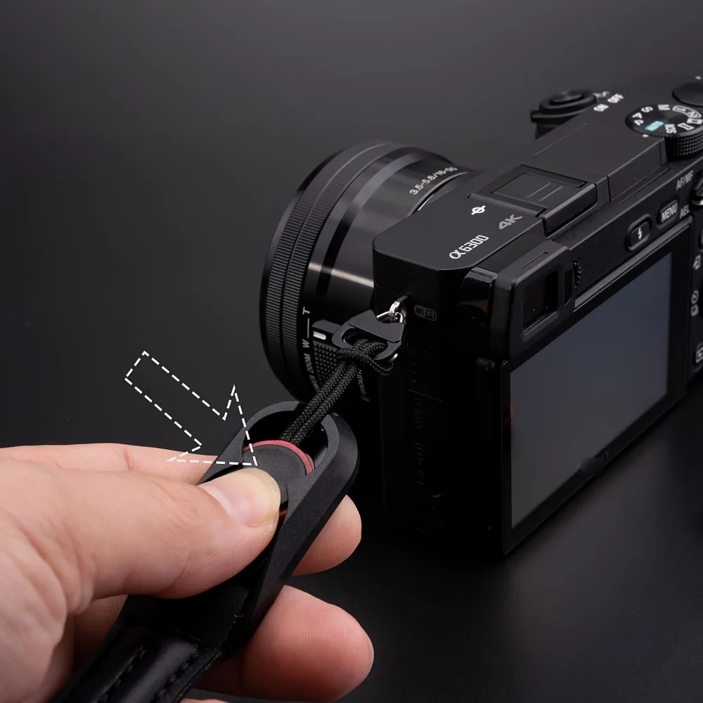 حزام كاميرا بحبل مستدير سريع التحرير، حزام كتف سريع قابل للفصل لكاميرا DSLR بدون مرآة، حزام رقبة الكاميرا قابل للتعديل