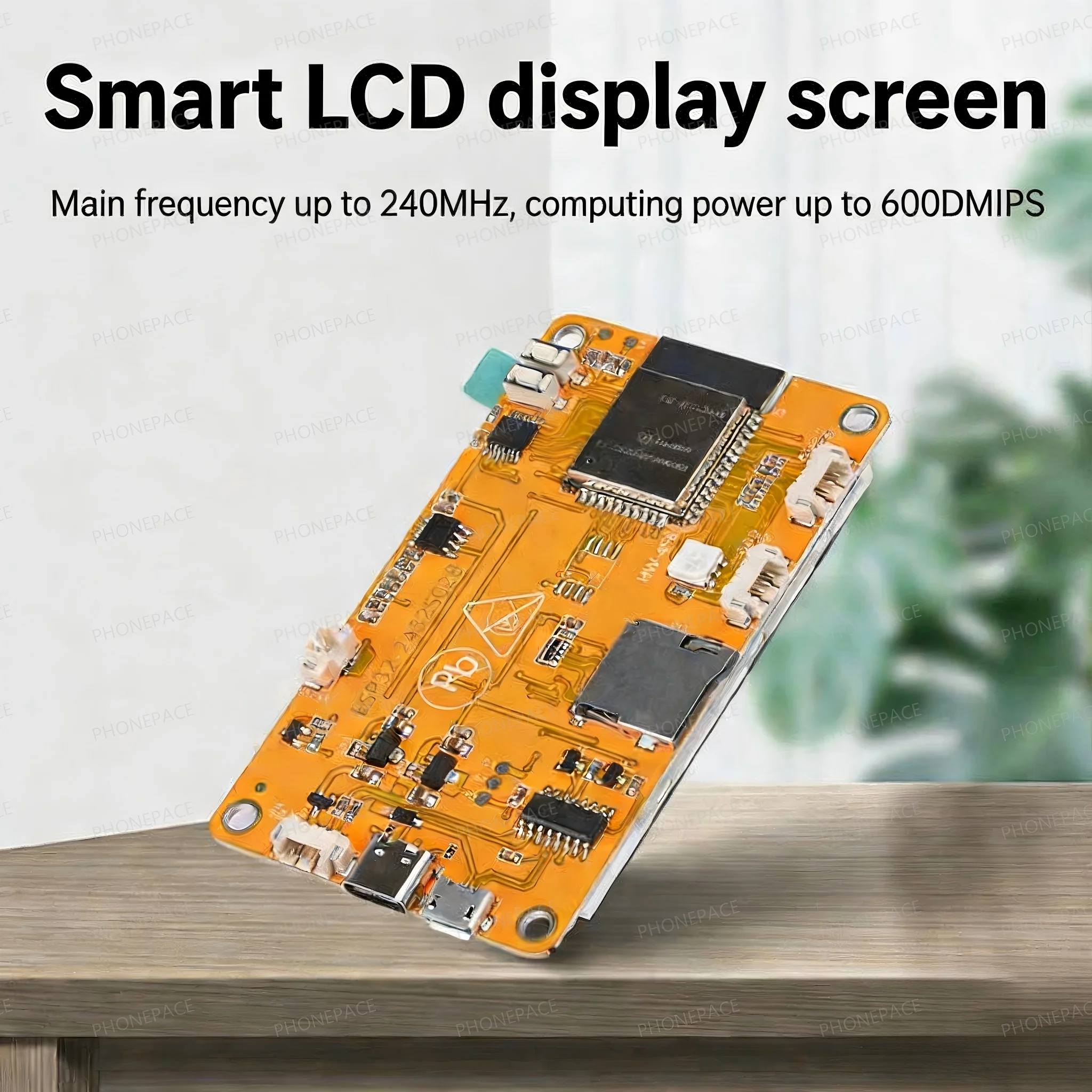 لوحة تطوير ESP32 مع شاشة لمس TFT مقاس 2.8 بوصة، واي فاي وبلوتوث، للبرمجة الذاتية مع أوراق تعليمية مجانية