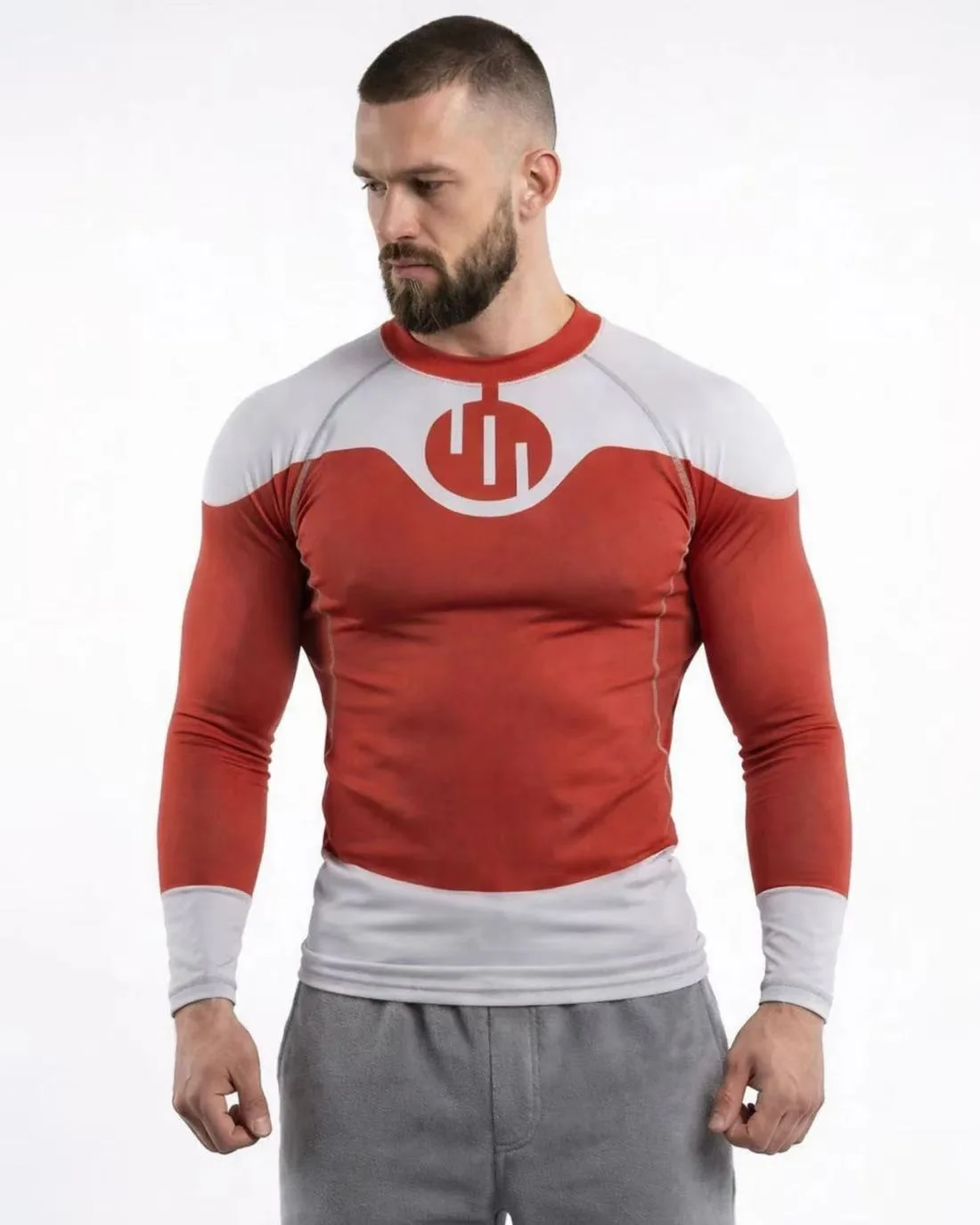 قميص راش جارد للرجال والنساء بتصميم إنفينسيبل كوسبلاي، مناسب للغوص والـ BJJ وفنون القتال المختلطة، بأكمام طويلة وقصيرة، قميص رياضي بتصميم فيلتروميتي