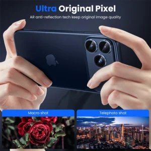 حامي عدسة الكاميرا الزجاجية المعدنية آيفون 17 الهواء 16 15 14 13 برو ماكس بلس 16Pro 17Pro 17Air i17 آيفون غطاء للعدسات الملحقات