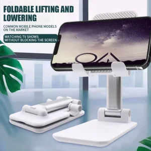 حامل هاتف مكتبي قابل للتعديل لأجهزة iPhone 17/16/15/14 وسامسونج وشاومي، حامل مرن متعدد الاستخدامات للأجهزة اللوحية والهواتف المحمولة