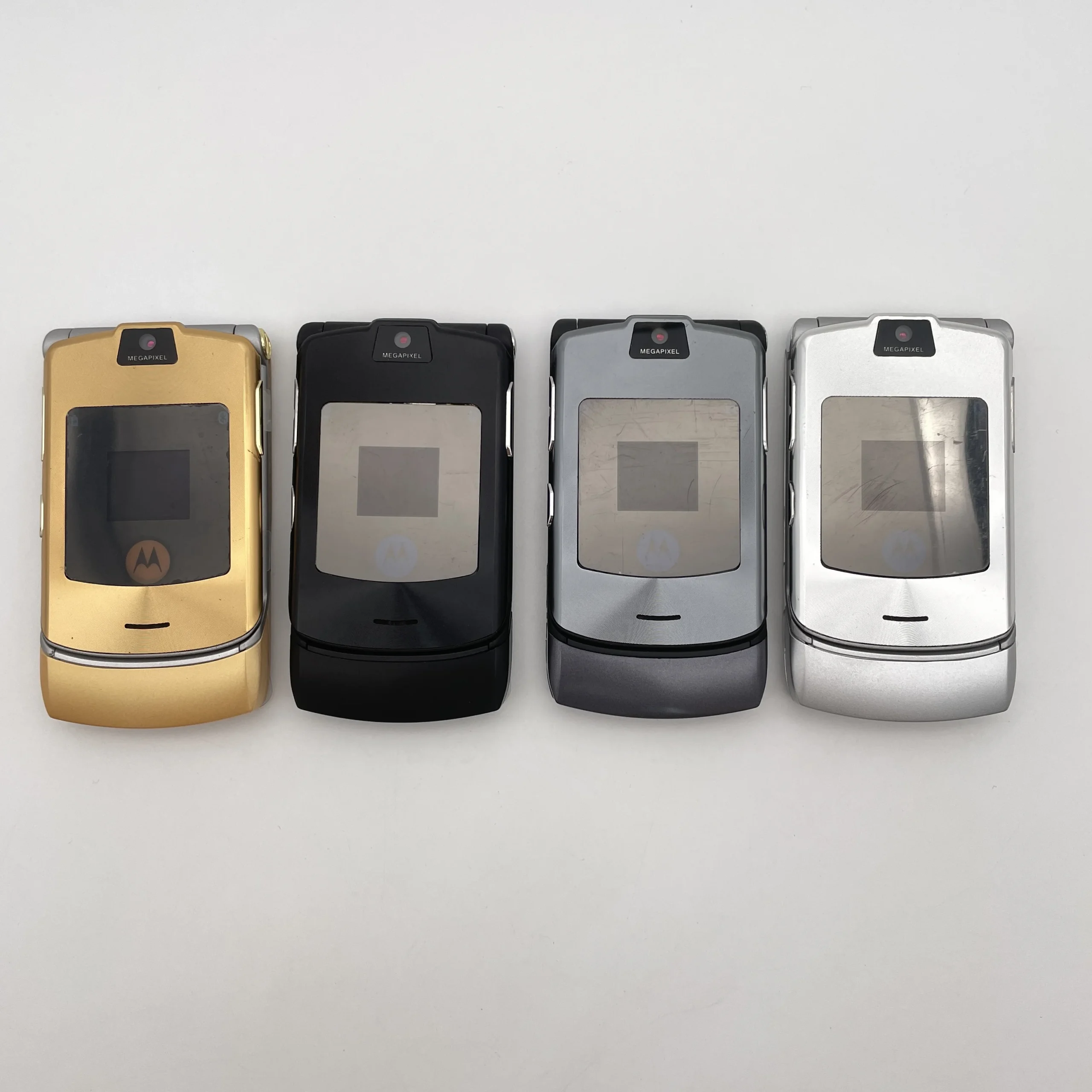 موتورولا RAZR V3i مجدد-الأصلي V3i 1.3MP بطارية قابلة للفصل 710mAh هاتف محمول بالجملة شحن مجاني