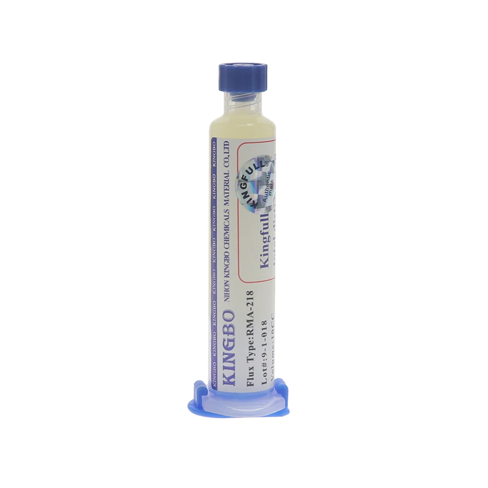 KINGBO RMA-218 10cc لحام الجريان سبيكة لحام لحام الجريان الالكترونيات الاستهلاكية إصلاح لحام لصق للهاتف LED بغا مصلحة الارصاد الجوية PGA