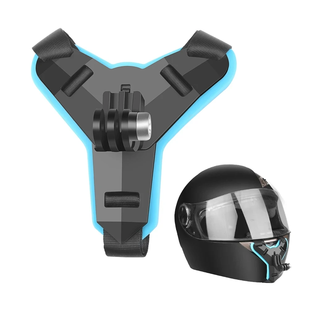 دراجة نارية خوذة حامل هاتف جبل حامل ل GoPro بطل 12 10 9 8 7 عمل الرياضة حامل كاميرا دراجة نارية كاميرا الملحقات