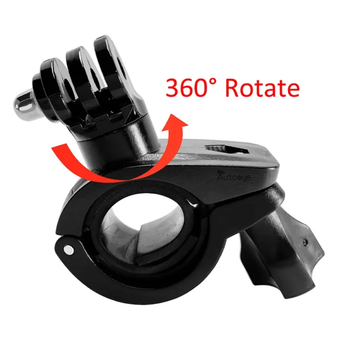 360 درجة دوران دراجة دراجة نارية المقود مقود حامل جبل ل Gopro Hero11 10 9 8 7 6 5 4 SJCAM كاميرا الملحقات